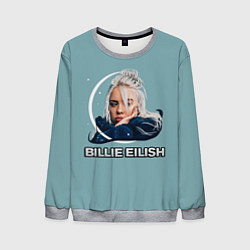 Свитшот мужской BILLIE EILISH, цвет: 3D-меланж