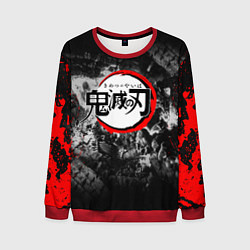 Свитшот мужской KIMETSU NO YAIBA, цвет: 3D-красный