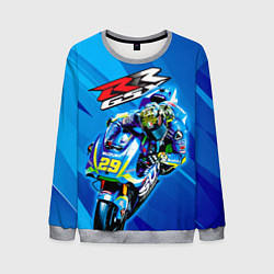 Свитшот мужской Suzuki MotoGP, цвет: 3D-меланж