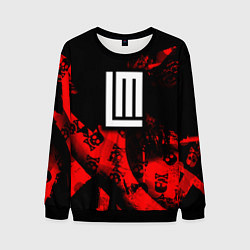Свитшот мужской Lindemann, цвет: 3D-черный