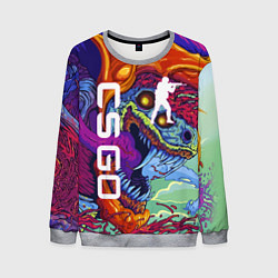 Свитшот мужской CS GO HYPERBEAST, цвет: 3D-меланж