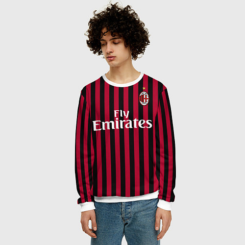 Мужской свитшот Ibrahimovic home 19-20 / 3D-Белый – фото 3