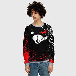 Свитшот мужской MONOKUMA, цвет: 3D-меланж — фото 2
