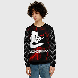 Свитшот мужской MONOKUMA, цвет: 3D-черный — фото 2