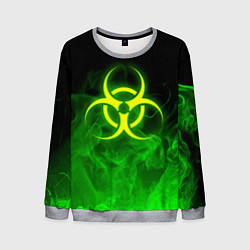 Свитшот мужской BIOHAZARD, цвет: 3D-меланж