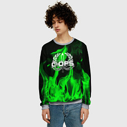 Свитшот мужской C-OPSCRITICAL OPS, цвет: 3D-меланж — фото 2