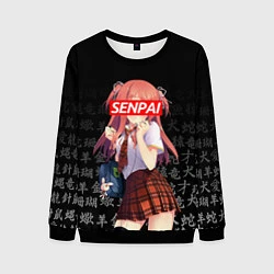 Свитшот мужской SENPAI ANIME, цвет: 3D-черный