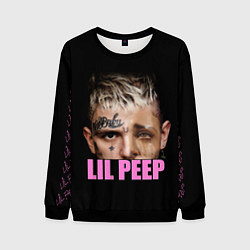 Свитшот мужской Lil Peep, цвет: 3D-черный