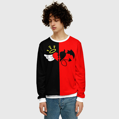 Мужской свитшот ЕГОР КРИД / 3D-Белый – фото 3