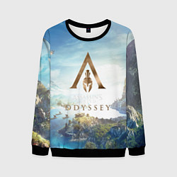 Свитшот мужской Oddysey, цвет: 3D-черный