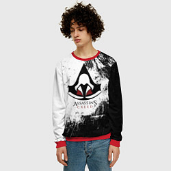Свитшот мужской Assasin's creed, цвет: 3D-красный — фото 2