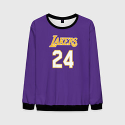 Свитшот мужской Los Angeles Lakers Kobe Brya, цвет: 3D-черный