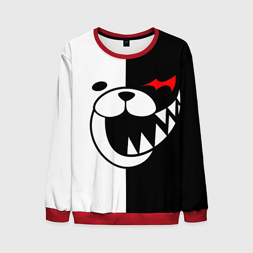 Мужской свитшот MONOKUMA / 3D-Красный – фото 1