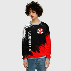 Свитшот мужской UMBRELLA CORP, цвет: 3D-меланж — фото 2