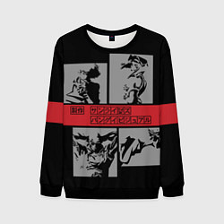 Свитшот мужской Cowboy Bebop anime, цвет: 3D-черный
