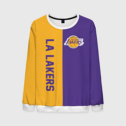 Свитшот мужской LA LAKERS, цвет: 3D-белый