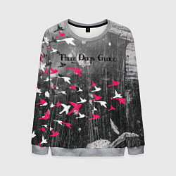 Свитшот мужской Three Days Grace art, цвет: 3D-меланж