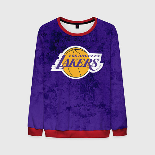 Мужской свитшот LA LAKERS / 3D-Красный – фото 1