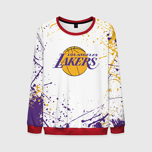 Мужской свитшот LA LAKERS / 3D-Красный – фото 1