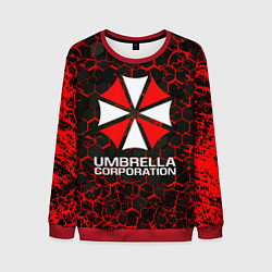 Свитшот мужской UMBRELLA CORPORATION, цвет: 3D-красный