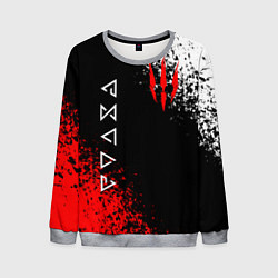 Свитшот мужской THE WITCHER, цвет: 3D-меланж