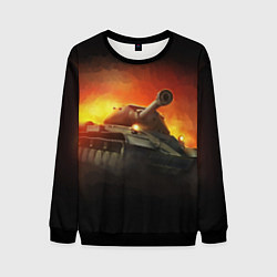 Свитшот мужской Tank, цвет: 3D-черный