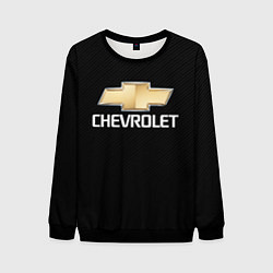 Свитшот мужской CHEVROLET, цвет: 3D-черный
