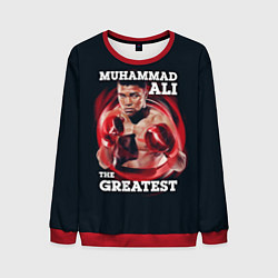 Свитшот мужской Muhammad Ali, цвет: 3D-красный