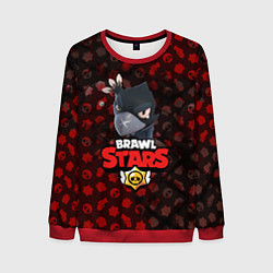 Мужской свитшот BRAWL STARS:CROW