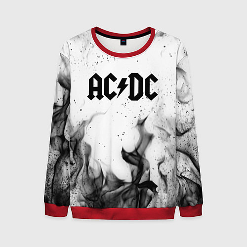 Мужской свитшот ACDC / 3D-Красный – фото 1