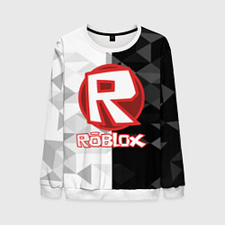 Свитшот мужской ROBLOX, цвет: 3D-белый