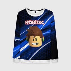 Свитшот мужской ROBLOX, цвет: 3D-белый