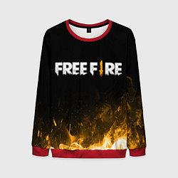 Свитшот мужской Free Fire, цвет: 3D-красный