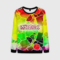 Свитшот мужской Роблокс, цвет: 3D-черный