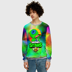Свитшот мужской BRAWL STARS, цвет: 3D-меланж — фото 2