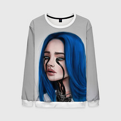 Свитшот мужской BILLIE EILISH, цвет: 3D-белый