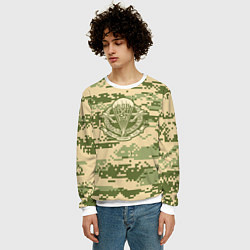 Свитшот мужской ВДВ СССР, цвет: 3D-белый — фото 2