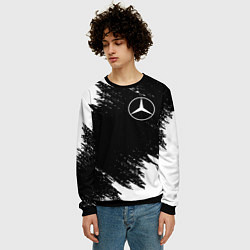 Свитшот мужской MERCEDES, цвет: 3D-черный — фото 2
