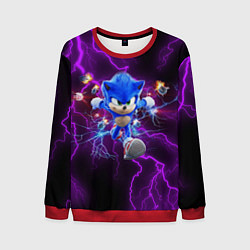 Свитшот мужской SONIC, цвет: 3D-красный
