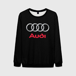 Свитшот мужской AUDI, цвет: 3D-черный