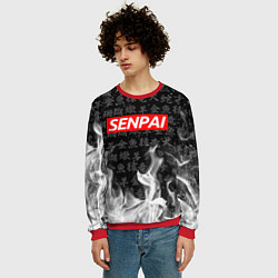 Свитшот мужской SENPAI, цвет: 3D-красный — фото 2