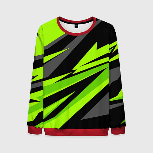 Мужской свитшот Форма для фитнеса / 3D-Красный – фото 1