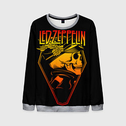 Свитшот мужской Led Zeppelin, цвет: 3D-меланж
