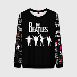 Свитшот мужской Beatles, цвет: 3D-черный