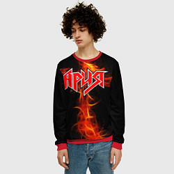 Свитшот мужской Ария, цвет: 3D-красный — фото 2