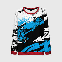 Свитшот мужской Bona Fide, цвет: 3D-красный