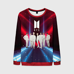 Свитшот мужской BTS, цвет: 3D-красный
