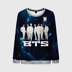 Свитшот мужской BTS, цвет: 3D-меланж