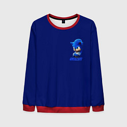 Свитшот мужской SONIC, цвет: 3D-красный