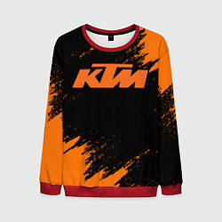 Свитшот мужской KTM, цвет: 3D-красный